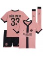 Paris Saint-Germain Warren Zaire-Emery #33 Alternativní dres pro děti 2024-25 Krátký Rukáv (+ trenýrky)